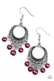 Uncatchable - Purple Earring