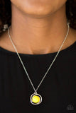 Ripple Effect - Yellow Necklace