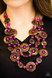 Bahama Bungalow - Pink Necklace