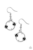 Double The Bubble - Black Earring