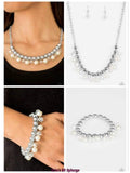 Silver and White Pearl Set