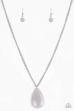 So Pop-YOU-lar - Silver Necklace