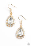 Ready, Set, GLOW! - Gold Earring