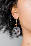 Full Floral - Orange Earring
