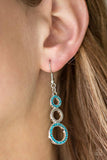 Bubble Bustle - Blue Earring