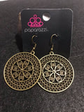 Dandelion Deserts - Brass Earring