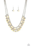 Pebble Pioneer - Yellow Necklace