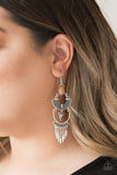 Progressively Pioneer - Brown Earring