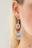 Mantra to Mantra - Orange Earring