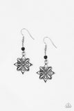 Cactus Blossom - Black Earring