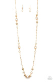 Wall Street Waltz - Gold Necklace