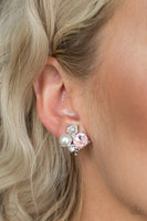 Highly High-Class - Pink Clip-on Earring