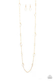 Rocky Razzle - White Necklace