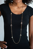 Rocky Razzle - White Necklace