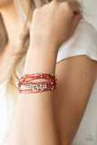 Star-Studded Affair - Red Bracelet