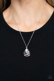 Stormy Shimmer - Pink Necklace