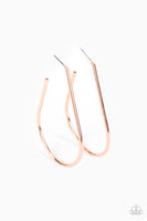 City Curves - Copper Hoop Earring