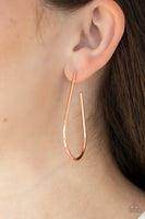 City Curves - Copper Hoop Earring