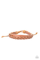 Homespun Harmony - Brown Bracelet