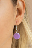 Flower Powered - Purple Necklace