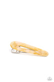 Walking on HAIR - Yellow Hair Clip