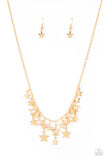 Stellar Stardom - Gold Necklace