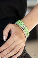 Desert Verbena - Green Bracelet