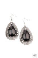 Western Fantasy - Black Earring