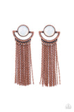 Opal Oracle - Copper Post Earring