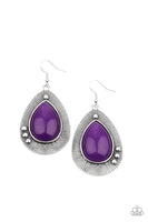 Western Fantasy - Purple Earring