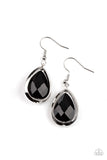 Drop-Dead Duchess - Black Earring