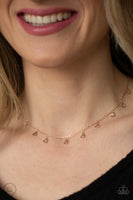 Charismatically Cupid - Rose Gold Choker