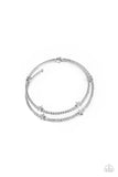 Let Freedom BLING - White Bracelet