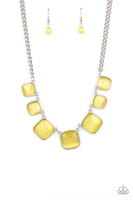 Aura Allure - Yellow Necklace