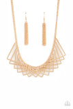 Metro Mirage - Gold Necklace