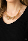 Metro Mirage - Gold Necklace
