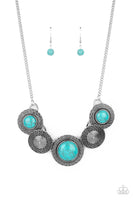 Canyon Cottage - Blue Necklace