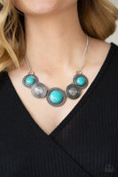 Canyon Cottage - Blue Necklace