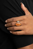 Mystical Mantra - Orange Ring