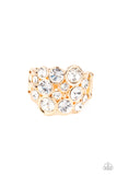 Bubbling Bravado - Gold Ring