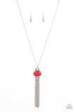What GLOWS Up - Red Necklace