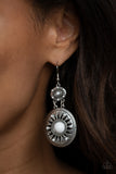 Temple of The Sun - White Earring
