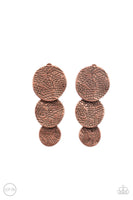 Ancient Antiquity - Copper Clip-on Earring