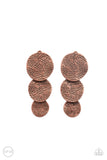 Ancient Antiquity - Copper Clip-on Earring