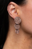 Ancient Antiquity - Copper Clip-on Earring