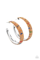 A CORK In The Road - Multi Hoop Earring