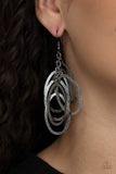 Mind OVAL Matter - Black Earring