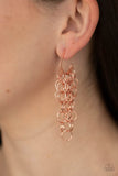 Long Live The Rebels - Copper Hoop Earring