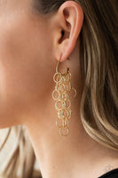 Long Live The Rebels - Gold Hoop Earring