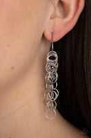 Long Live The Rebels - Silver Hoop Earring